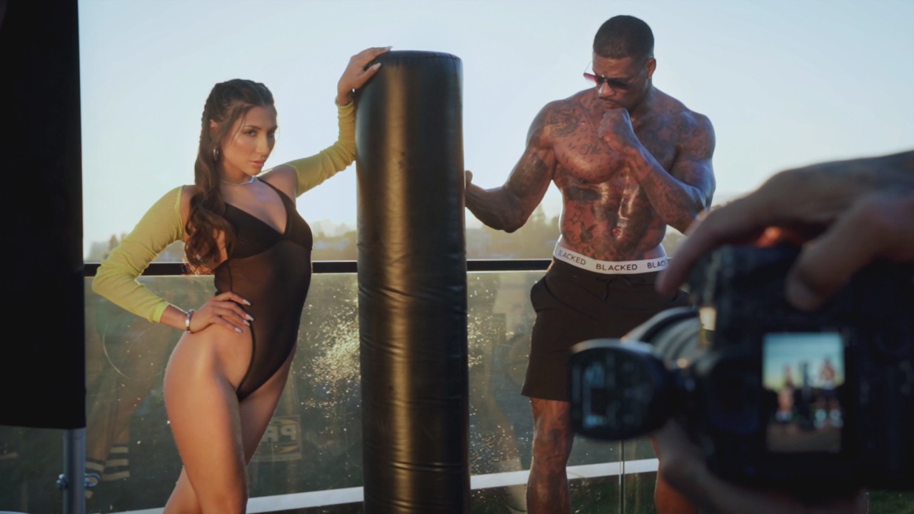 Gianna Dior On Set 2