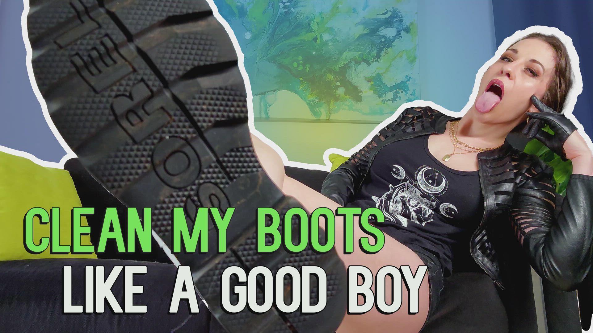 Clean My Boots Like A Good Boy