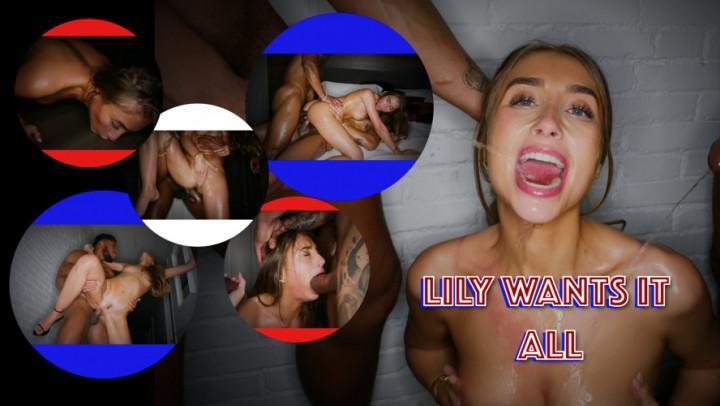 Lilly Philips Triple BBC Assault Pissing! Wild Squirt