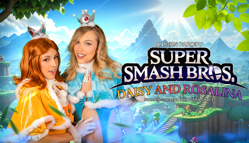 Super Smash Bros.: Daisy And Rosalina (A Porn Parody)