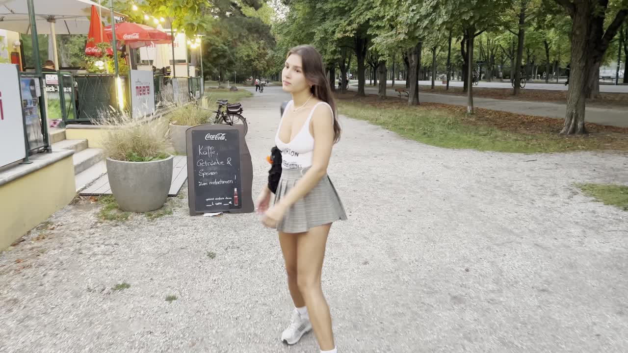 Ellie At The Amusement Park